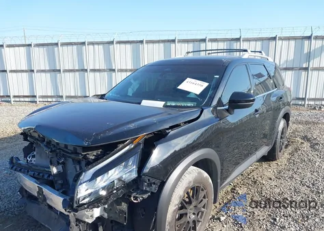 2024 Nissan Pathfinder Sl 4Wd from USA, damaged, VIN 5N1DR3CC0RC207140